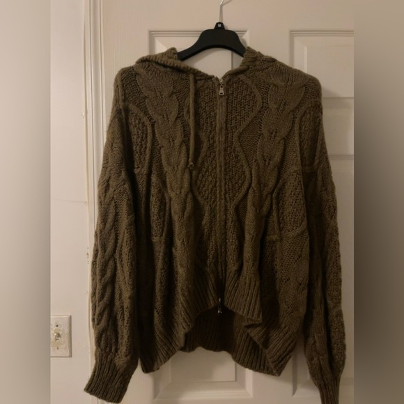 Hooded sweater with zipper jacket - Picture 1 of 1